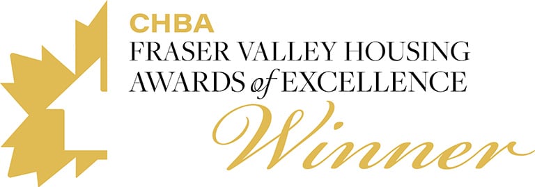 CHBA Fraser Valley Housing Awards of Excellence Winner